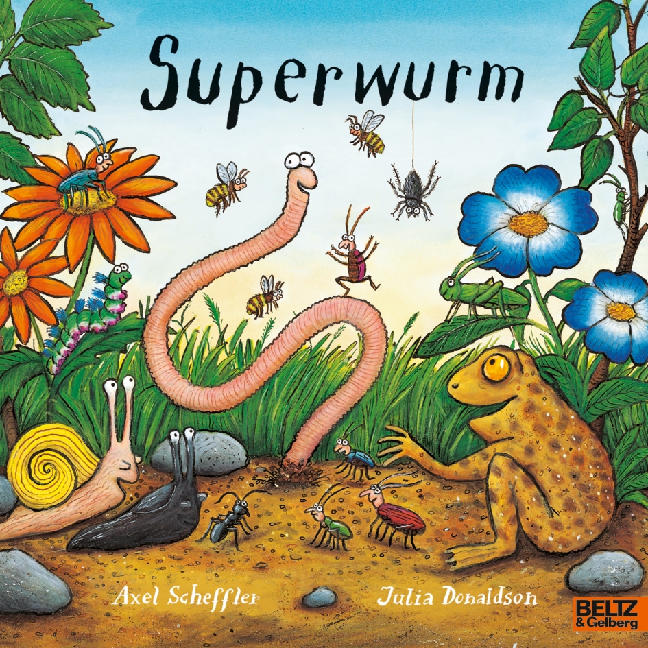Superwurm, Kinderbücher von Julia Donaldson, Axel Scheffler