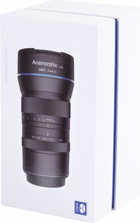 Productafbeelding Sirui Anamorf 1,33x 24mm f/2,8 MFT (Micro Vier Derde, APS-C / DX)