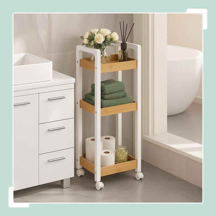 Produktbild Relaxdays Rollwagen