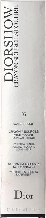Productafbeelding Dior Diorshow Kleurpotlood Sourcils Poudre (05 Zwart)