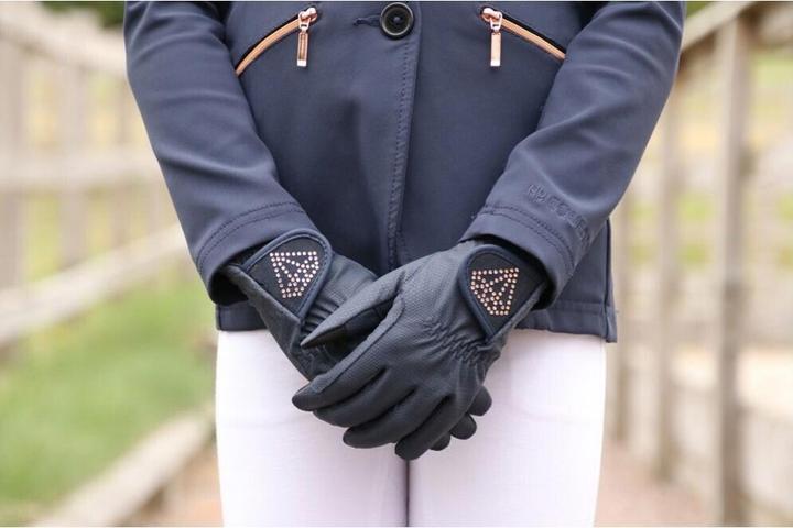 Image du produit Hy Gants d'équitation Cadiz plastique Pu (XS)