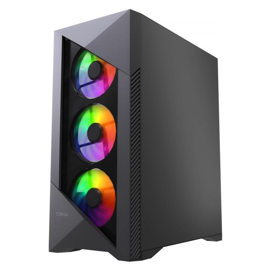Gembird PC-Gehäuse Midi Tower Fornac 900 ARGB (ATX) (CCC-FC-900ARGB)