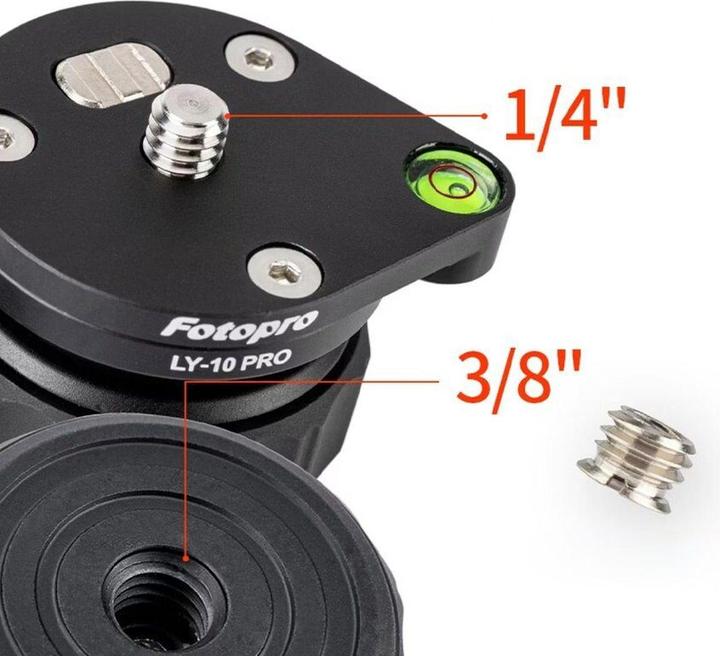 Produktbild Fotopro Leveling Base LY 10 Pro Grijs