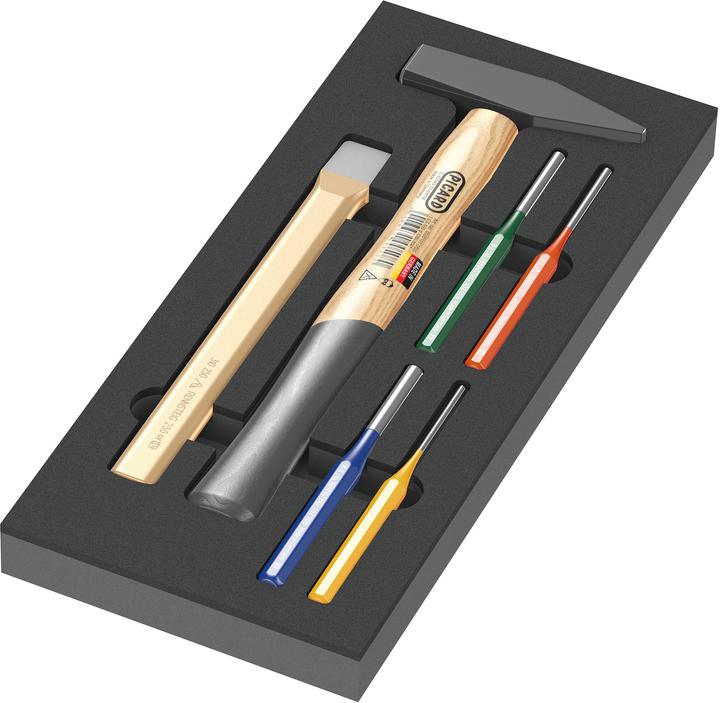 Wera 9782 Foam insert hammer set 1 (6 pieces)