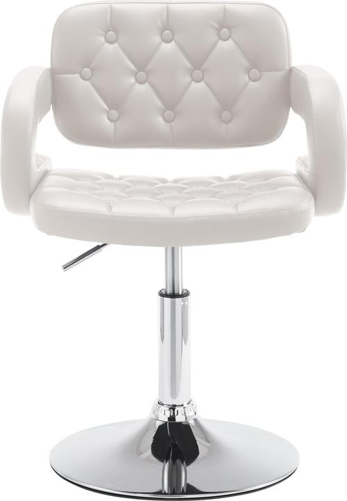Produktbild CLP Lounger Dublin Kunstleder, weiss