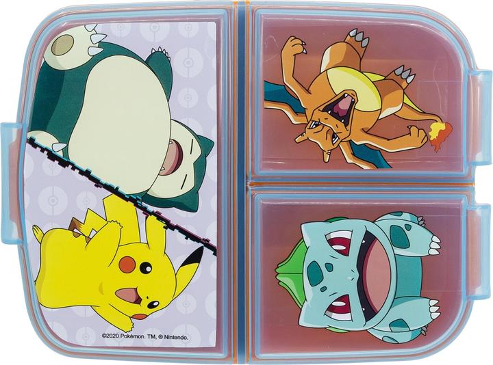Actual product image Stor Pokémon Pikachu & Friends - Lunchbox mit Fächern