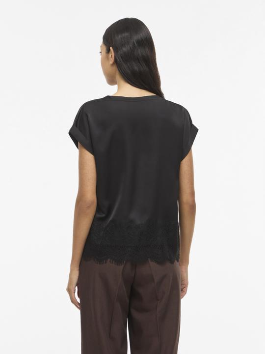 Immagine prodotto Vila VIELLETTE Spitzen Oberteil mit kurzen Ärmeln (36)