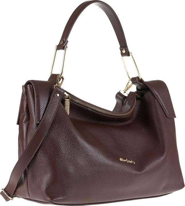 Image du produit Pierre Cardin Damen Schultertasche Made In Italy - Modell Erisma Lux - 100% Leder - 39.0 X 23.0 X 12.0 Cm