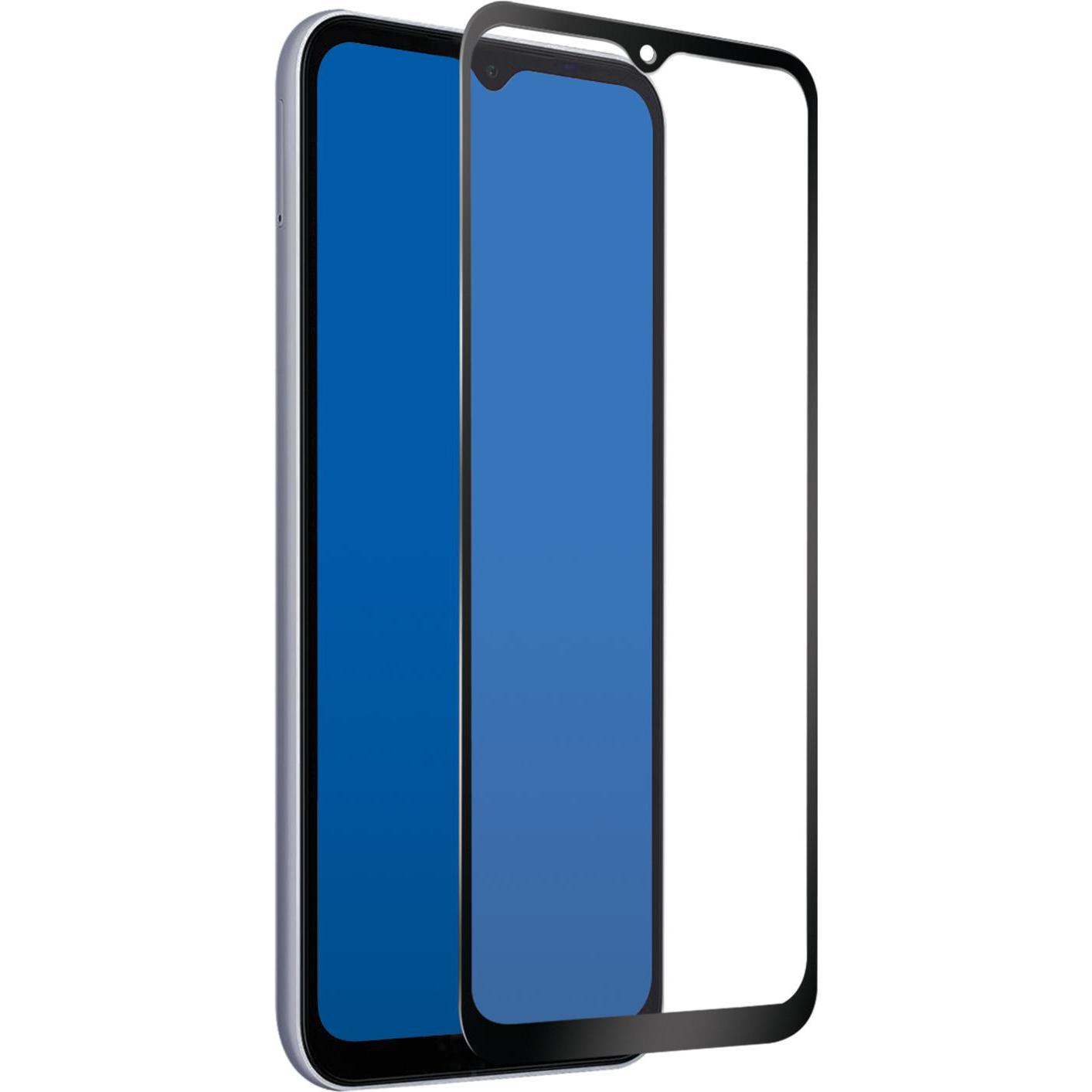 SBS Glas Displayschutz Full für Samsung Galaxy A34 schwarz (1 Stück, Samsung Galaxy A34 5G), Smartphone Schutzfolie, Sch...