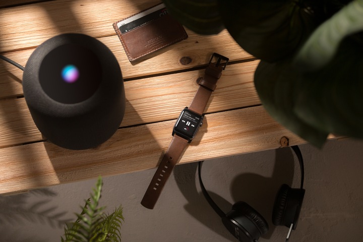 Image du produit Nomad Sangle de connexion moderne (44 mm, Cuir, Acier inoxydable, Apple Watch Series 4, Apple Watch Series 5, Apple Watch Series 6, Apple Watch SE)