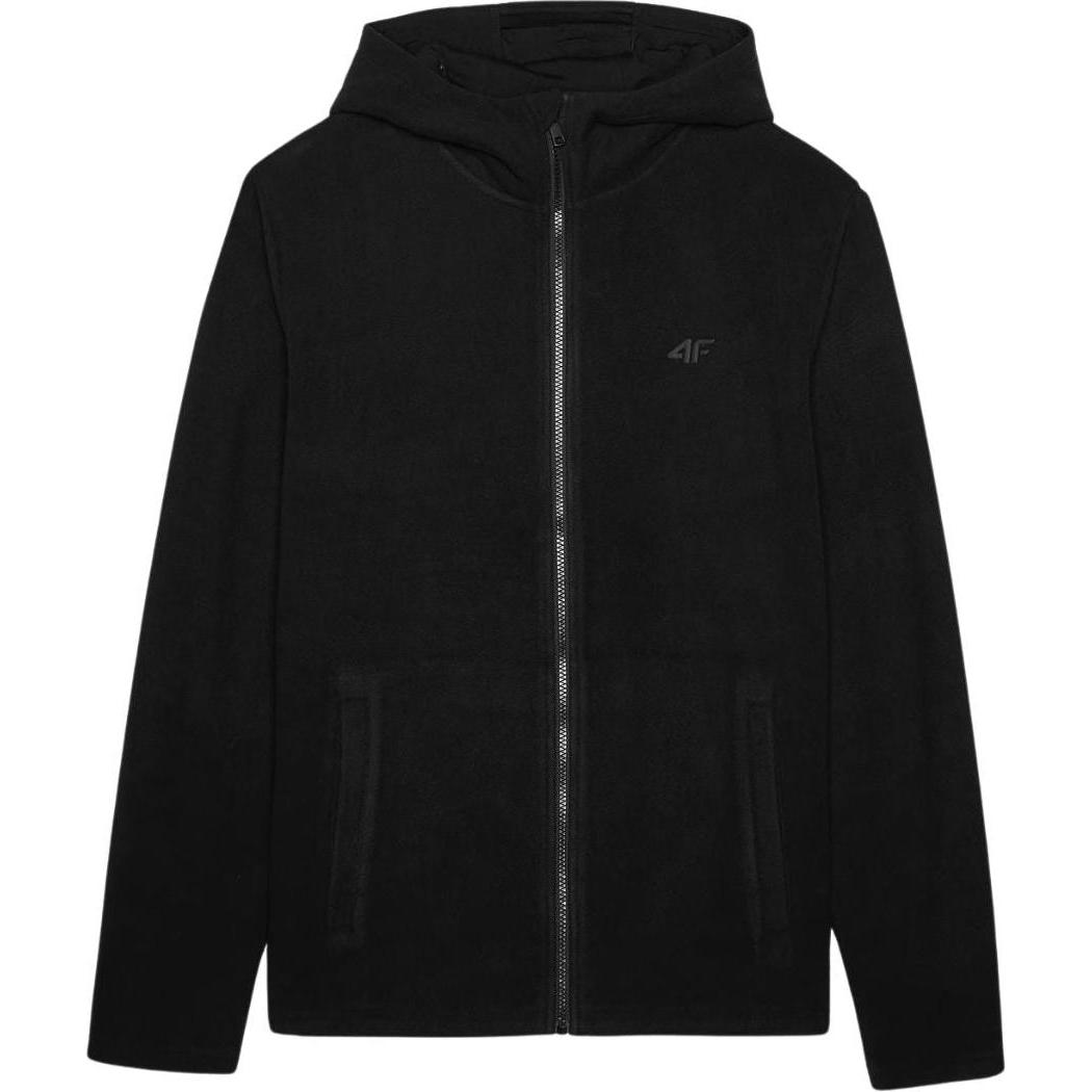 4F, Herren, Jacke, Polar męski M290 głęboka czerń 4FWMM00TFLEM290 20S M (M), Schwarz, M
