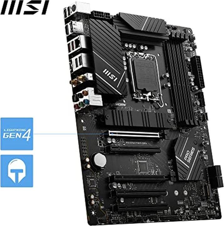 Immagine prodotto MSI PRO B760-P WIFI (LGA 1700, Intel B760, ATX)