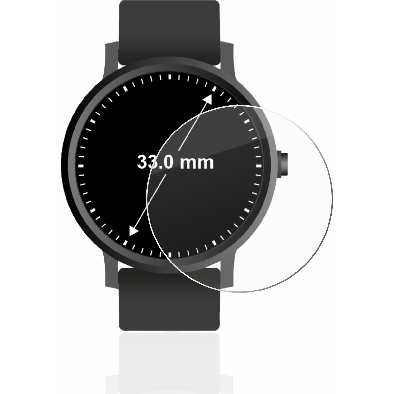 Thumbnail - BROTECT Panzerglas Hartglas Displayschutz, Smartwatch Schutzfolie, Transparent