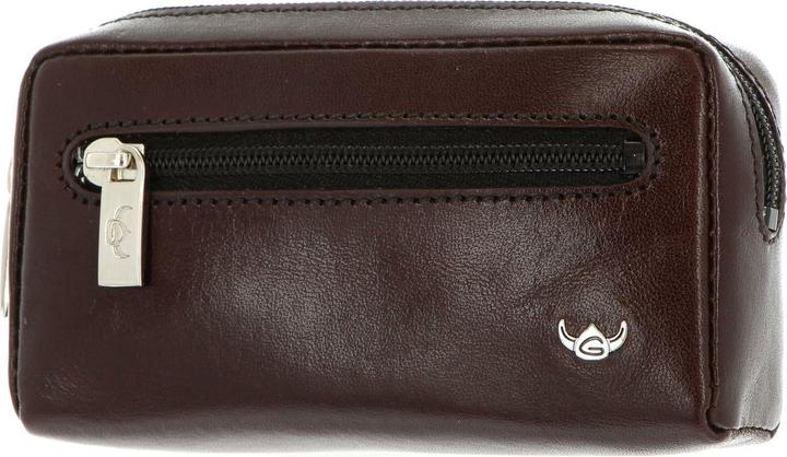 Actual product image Golden Head Colorado leather key case 11 cm