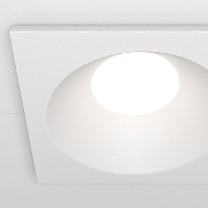 Immagine prodotto Maytoni Zoom Downlight, apparecchio da incasso GU10 quadrato bianco IP65 impermeabile (GU10)