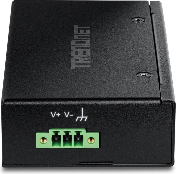 Actual product image Trendnet 5-Port Industrial Gigabit Poe+ (5 ports)