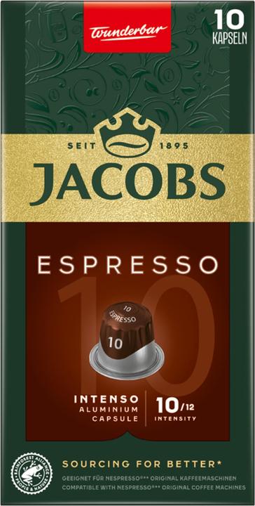 Immagine prodotto Jacobs Espresso 10 Intenso (10 x Porta.)