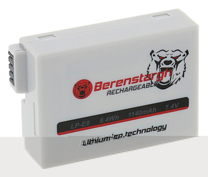 Productafbeelding Berenstargh Akku f. Canon LP-E8+ EOS 550D 600D 650D 700D (Batterij van de camera)