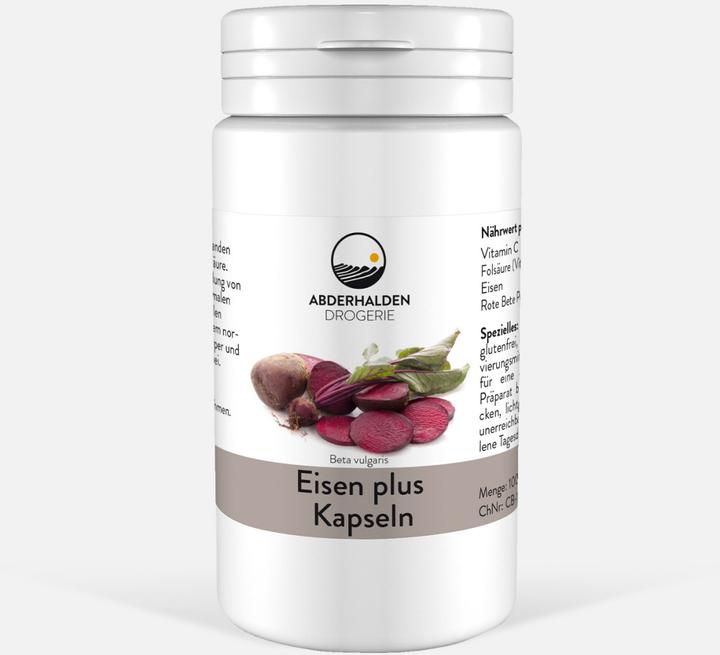 Produktbild Drogerie Abderhalden Rote Bete Kapseln (100 Stück, Kapseln)