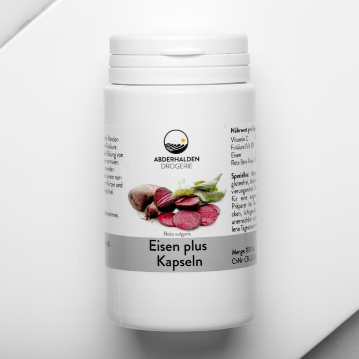 Produktbild Drogerie Abderhalden Rote Bete Kapseln (100 Stück, Kapseln)