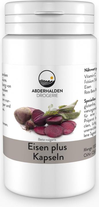 Produktbild Drogerie Abderhalden Rote Bete Kapseln (100 Stück, Kapseln)