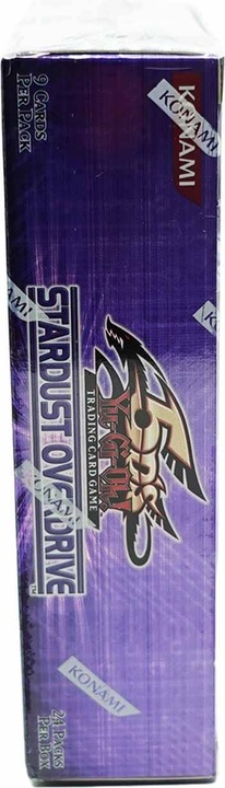 Produktbild Yu-Gi-Oh Stardust Overdrive Booster Display (Sealed/OVP) - - EN (Englisch, Booster Display)