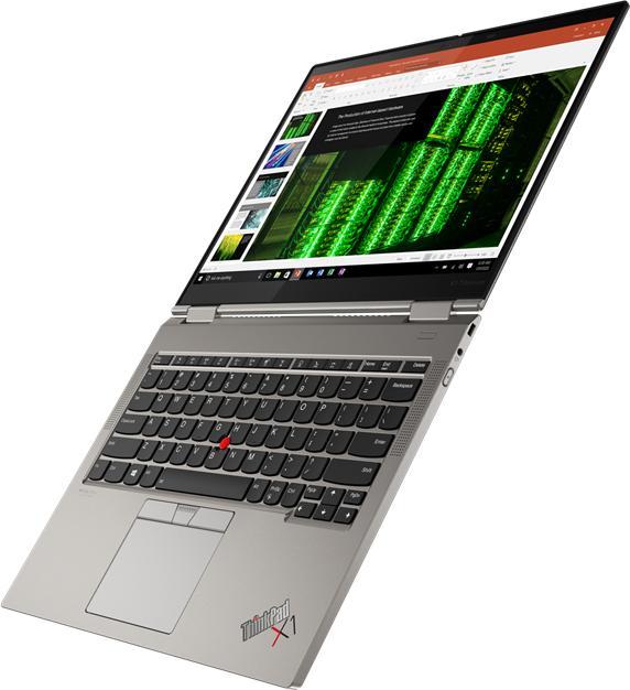Actual product image Lenovo ThinkPad X1 Yoga G1 (13.50", Intel Core i7-1160G7, 16 GB, 512 GB, DE)