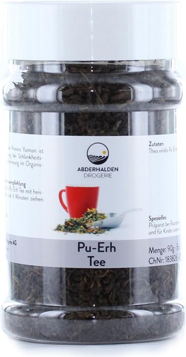 Actual product image Drogerie Abderhalden Pu Erh tea (90 g)