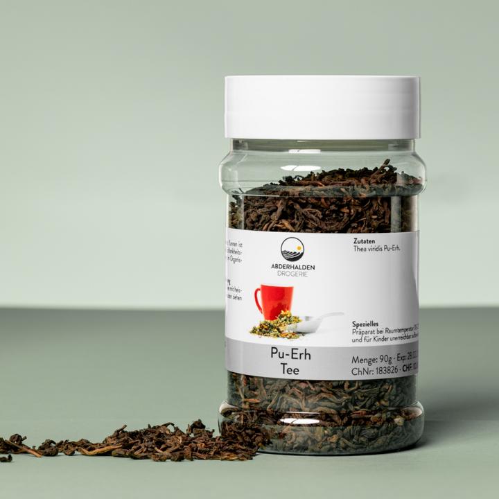 Actual product image Drogerie Abderhalden Pu Erh tea (90 g)