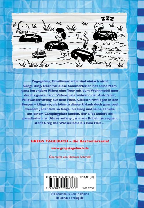 Produktbild Gregs Tagebuch 15 - Halt mal die Luft an (Deutsch, Jeff Kinney, 2020)