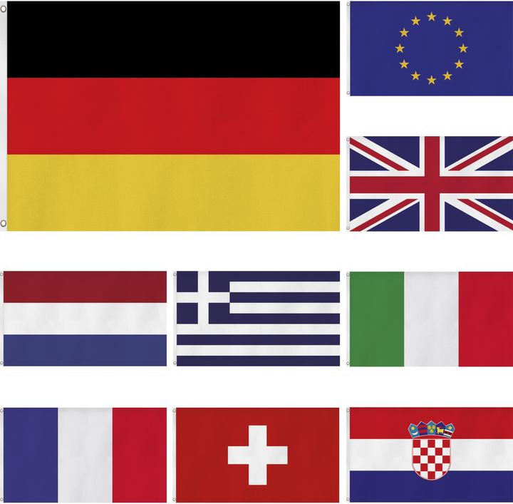 Produktbild Normani Fahne Länderflagge 150 cm x 250 cm