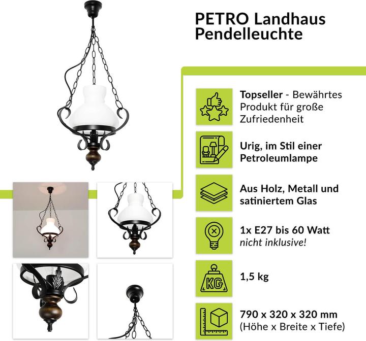 Immagine prodotto Licht-Erlebnisse Petronel (E27)