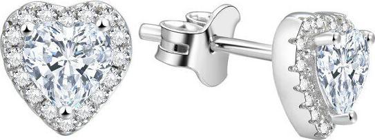 Immagine prodotto Beneto Orecchini a cuore in argento AGUP1175 (L) (Argento)