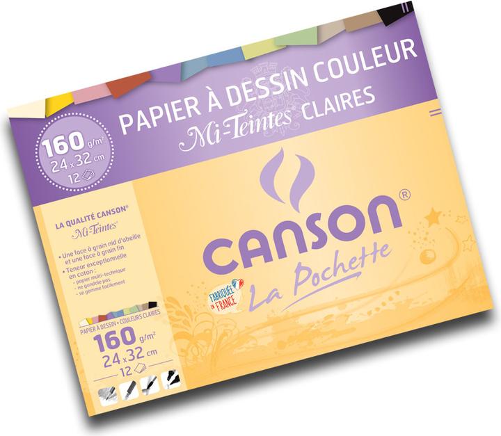 Produktbild Canson Mi-Teintes (160 g/m², 12x)