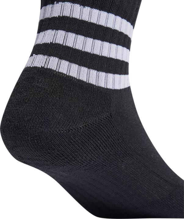 Actual product image adidas 3-Stripes Cushioned Sportswear Mid-Cut Socks (3 pairs) (34 - 36)