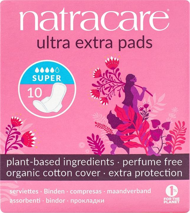 Produktbild Natracare Ultra Extra (10 x, Damenbinden)