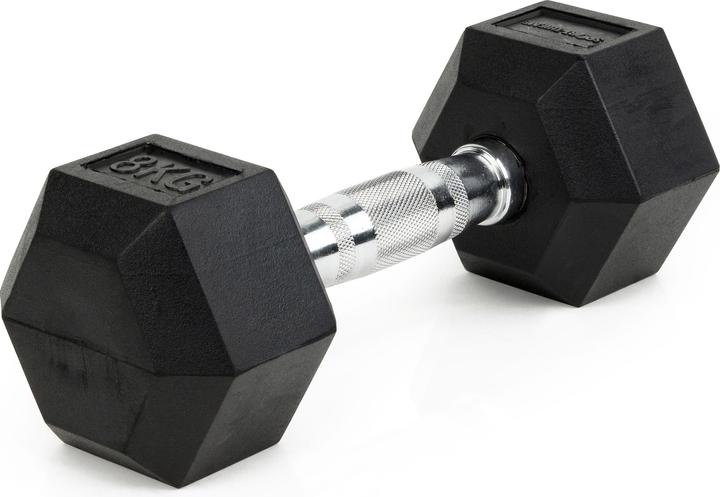 Actual product image Sport-Thieme Dumbbell Rubber Hex