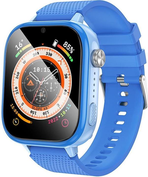 Hoco Headphone with microphone smartwatch for kids with call function 4G Y101 blue
