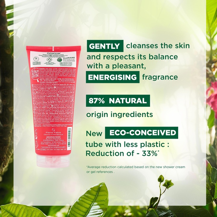 Immagine prodotto Klorane Gel doccia con fiori di ibisco (200 ml)