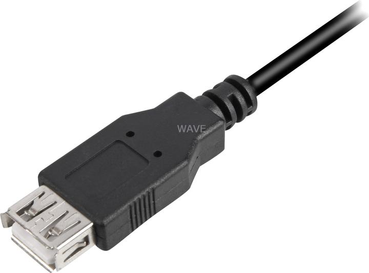 Produktbild Sharkoon USB A – USB A (2 m, USB 2.0)