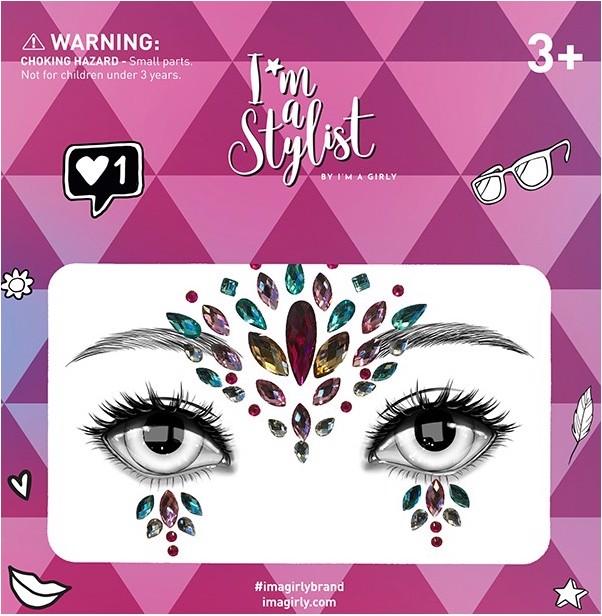 Produktbild I'm a Girly I'm a Stylist Face Gems Paradise