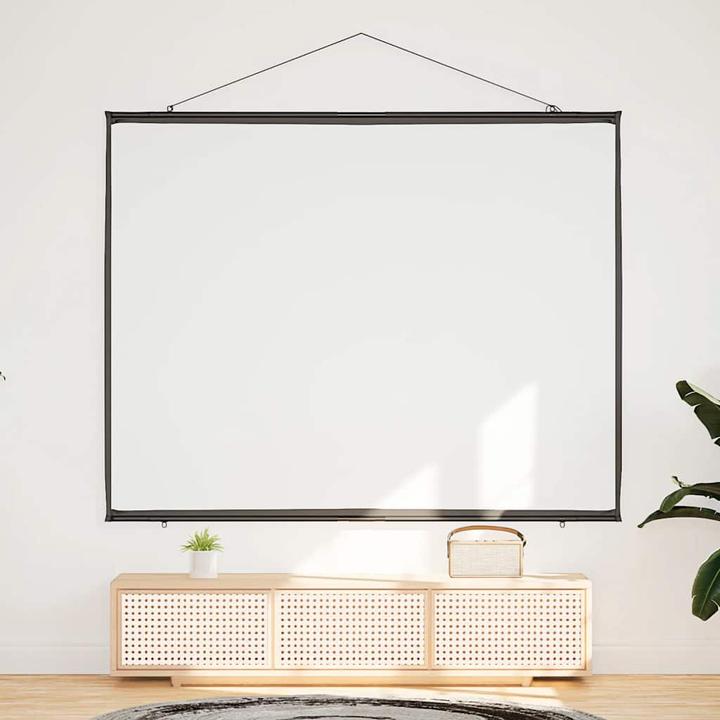 Actual product image VidaXL Projector screen Wall-mounted 84 inch 4:3 projection screen Screen (84", 4:3)