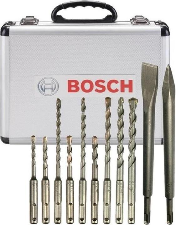 Produktbild Bosch Professional Zubehör Mischbohrer-Set SDS plus, 11 tlg. (6 mm, 12 mm, 10 mm, 7 mm, 5 mm, 8 mm)