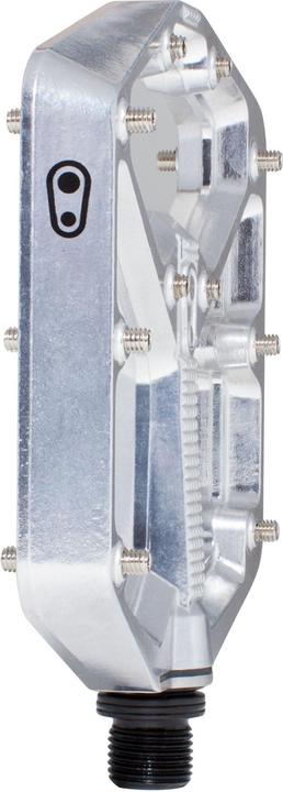 Actual product image Crankbrothers Pedal Stamp 7 large high polish silver