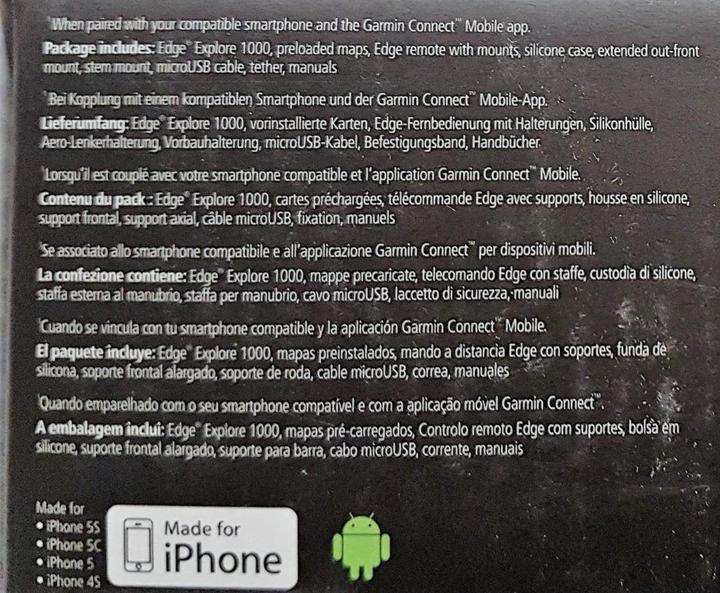 Produktbild Garmin Edge Explore 1000 (3")