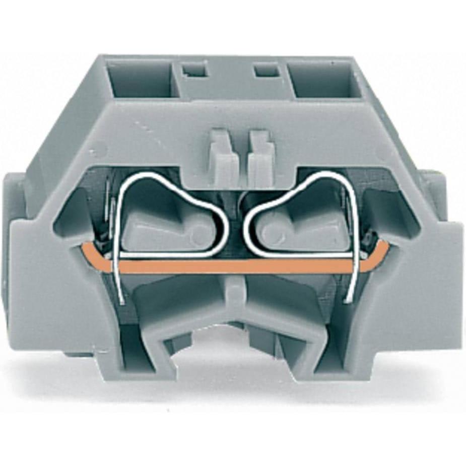Wago Tecnologia di contatto 4-L.terminale 260-333, Accessori di elettronica + Alloggiamento, Grigio