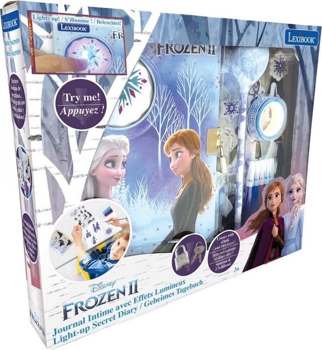Actual product image Lexibook Disney Frozen - Electronic Secret Diary (SD30FZ) (French)