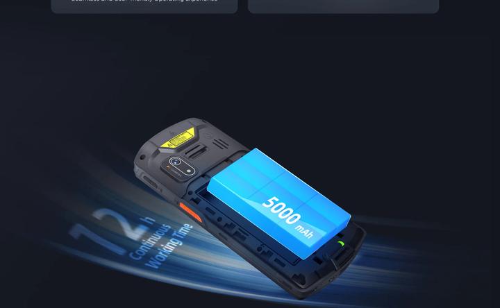 Image du produit Urovo CT58S,2.0GHz,2D,5.5",A12(GMS) (Codes à barres 2D)