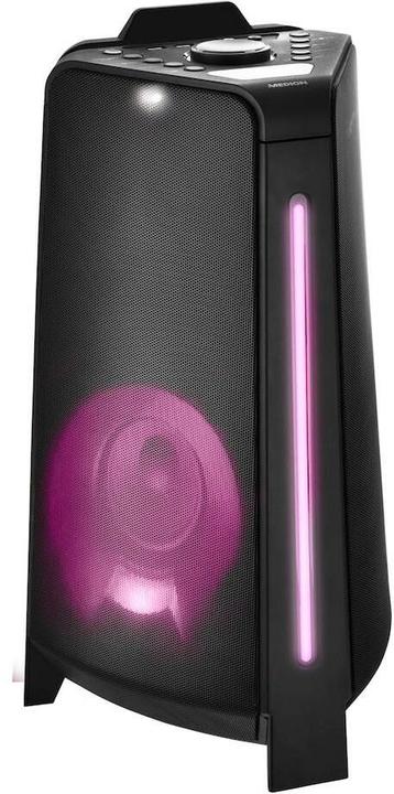 Produktbild Medion MD 43552 Partylautsprecher schwarz (4 h, Netzbetrieb, Akkubetrieb)