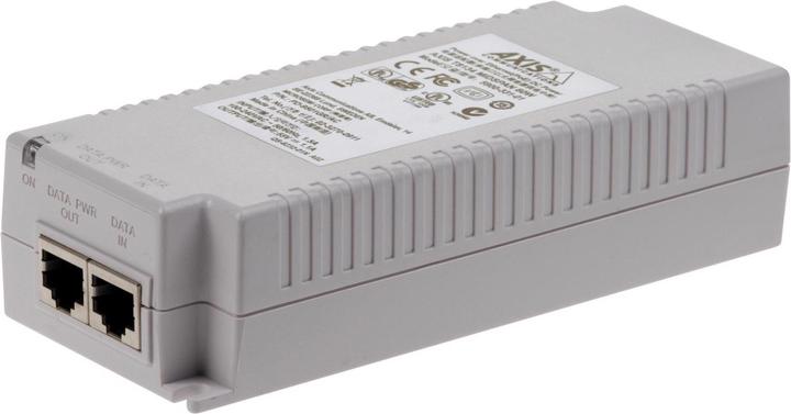 Axis T8134 PoE+ Injector/Midspan binnenshuis (802.3af (PoE), 60 W)